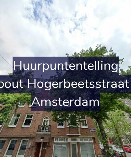 Foto gevel Huurpuntentelling voor Rombout Hogerbeetsstraat 70-2, Amsterdam