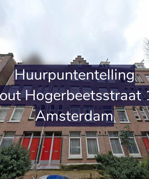 Foto gevel Huurpuntentelling voor Rombout Hogerbeetsstraat 113-H, Amsterdam