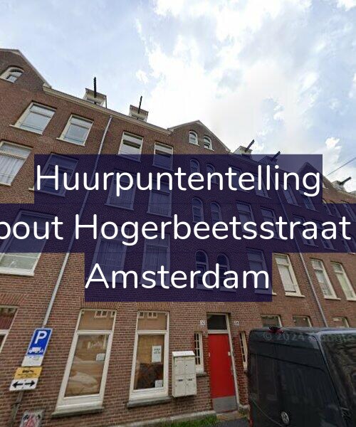 Foto gevel Huurpuntentelling voor Rombout Hogerbeetsstraat 57-1, Amsterdam