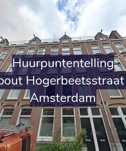 Foto gevel Huurpuntentelling voor Rombout Hogerbeetsstraat 84-1, Amsterdam