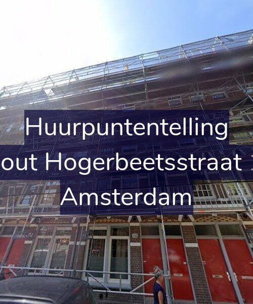 Foto gevel Huurpuntentelling voor Rombout Hogerbeetsstraat 132-3, Amsterdam