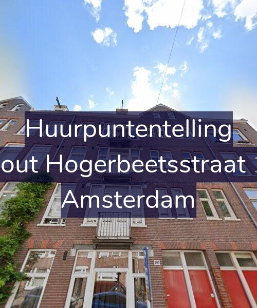 Foto gevel Huurpuntentelling voor Rombout Hogerbeetsstraat 101-2, Amsterdam