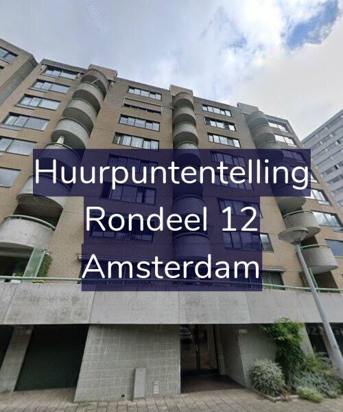 Foto gevel Huurpuntentelling voor Rondeel 12, Amsterdam