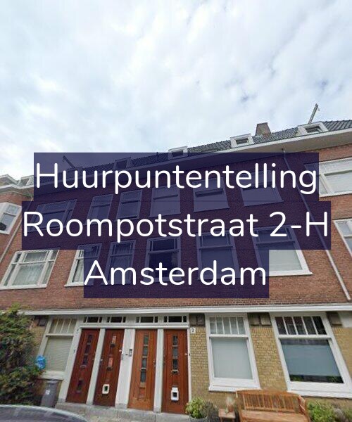 Foto gevel Huurpuntentelling voor Roompotstraat 2-H, Amsterdam