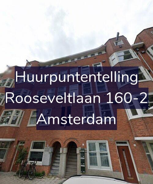 Foto gevel Huurpuntentelling voor Rooseveltlaan 160-2, Amsterdam