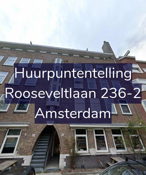 Foto gevel Huurpuntentelling voor Rooseveltlaan 236-2, Amsterdam