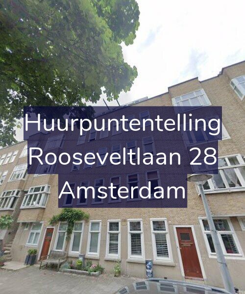 Foto gevel Huurpuntentelling voor Rooseveltlaan 28, Amsterdam