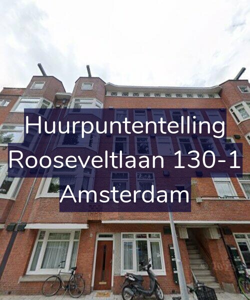 Foto gevel Huurpuntentelling voor Rooseveltlaan 130-1, Amsterdam