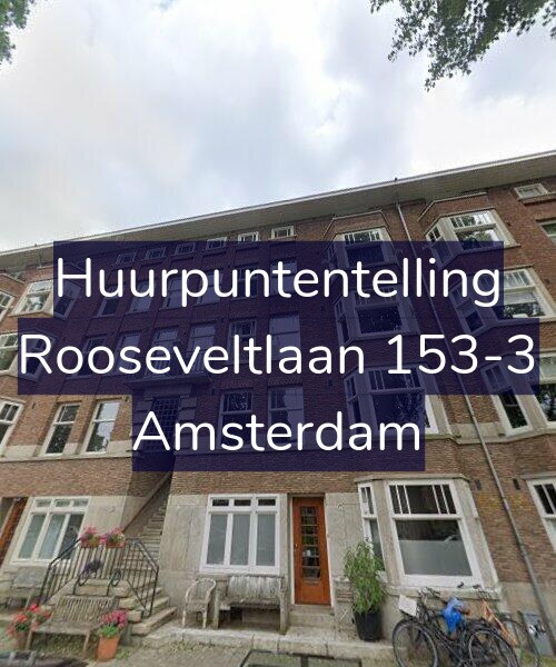 Foto gevel Huurpuntentelling voor Rooseveltlaan 153-3, Amsterdam