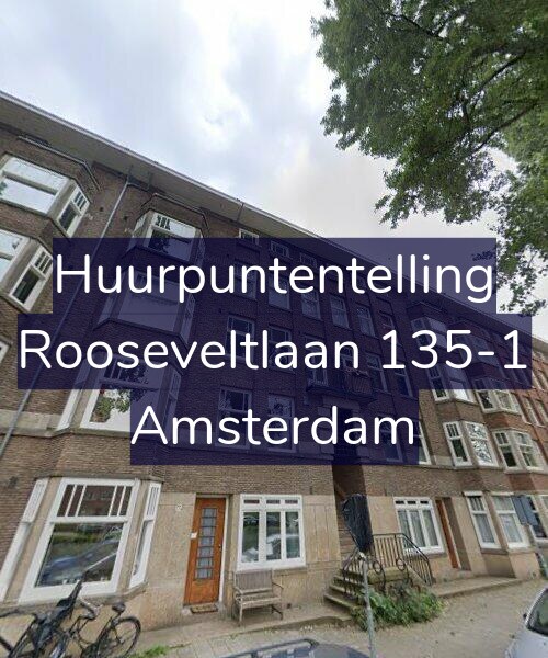 Foto gevel Huurpuntentelling voor Rooseveltlaan 135-1, Amsterdam