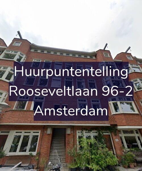 Foto gevel Huurpuntentelling voor Rooseveltlaan 96-2, Amsterdam