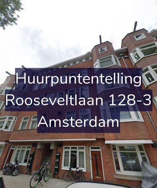 Foto gevel Huurpuntentelling voor Rooseveltlaan 128-3, Amsterdam