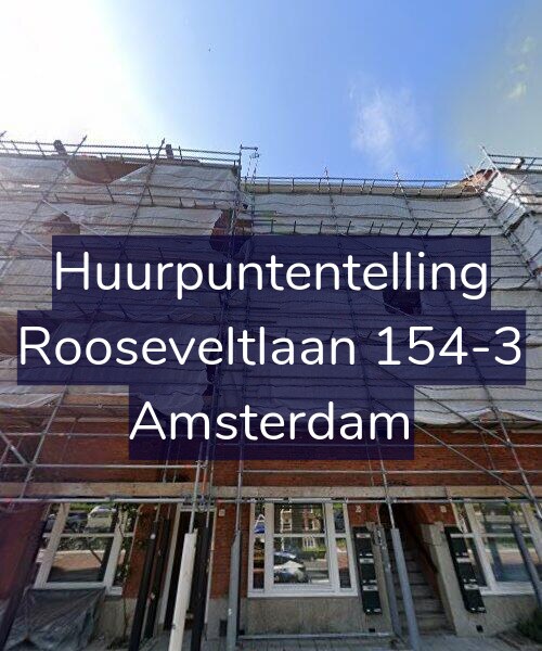Foto gevel Huurpuntentelling voor Rooseveltlaan 154-3, Amsterdam