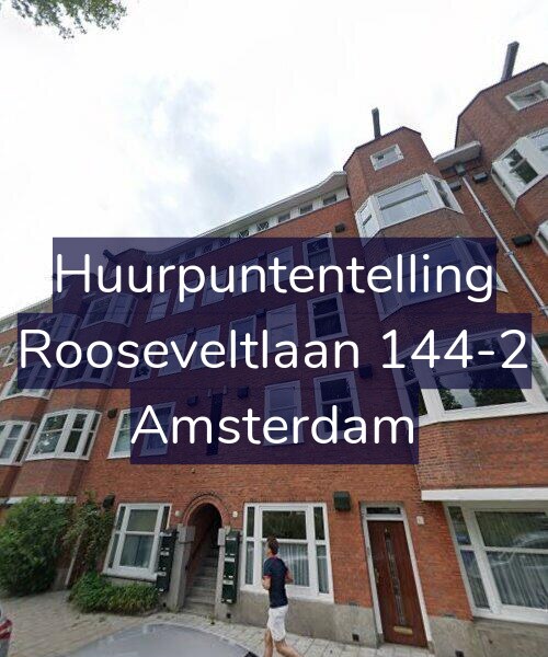 Foto gevel Huurpuntentelling voor Rooseveltlaan 144-2, Amsterdam