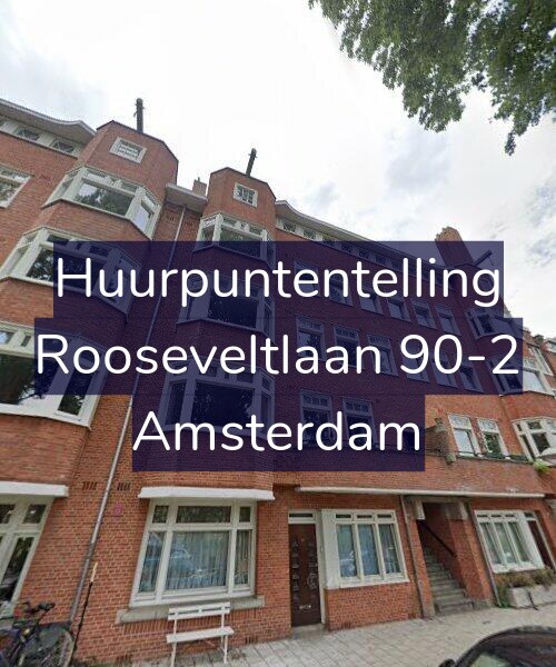 Foto gevel Huurpuntentelling voor Rooseveltlaan 90-2, Amsterdam