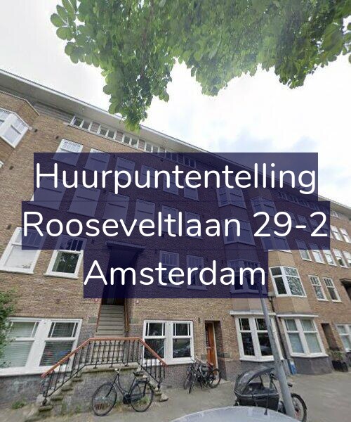 Foto gevel Huurpuntentelling voor Rooseveltlaan 29-2, Amsterdam