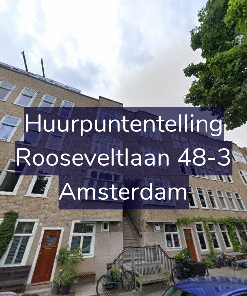 Foto gevel Huurpuntentelling voor Rooseveltlaan 48-3, Amsterdam
