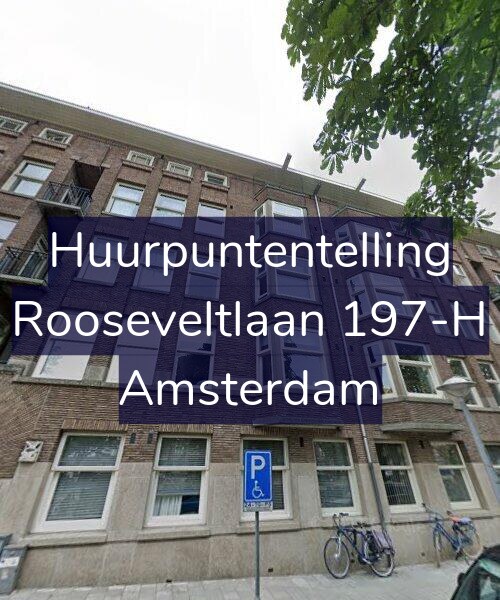 Foto gevel Huurpuntentelling voor Rooseveltlaan 197-H, Amsterdam