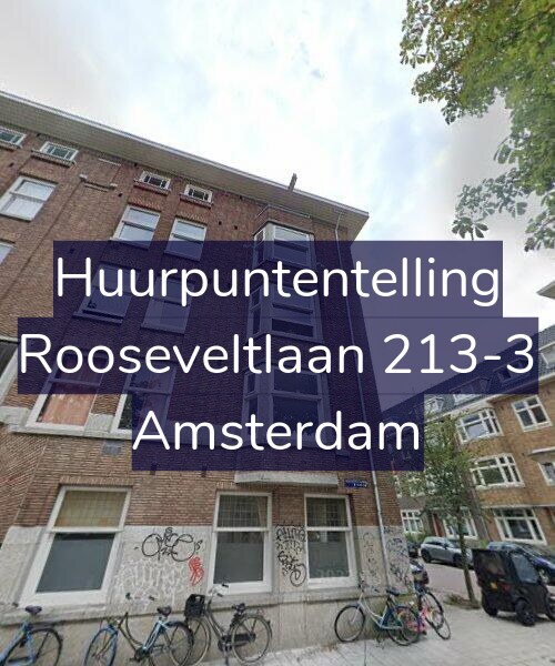 Foto gevel Huurpuntentelling voor Rooseveltlaan 213-3, Amsterdam