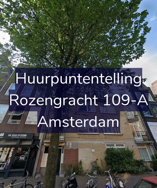 Foto gevel Huurpuntentelling voor Rozengracht 109-A, Amsterdam