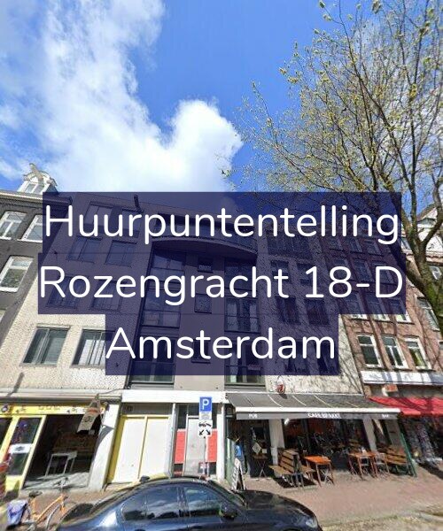 Foto gevel Huurpuntentelling voor Rozengracht 18-D, Amsterdam