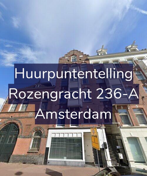 Foto gevel Huurpuntentelling voor Rozengracht 236-A, Amsterdam