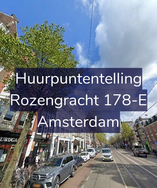Foto gevel Huurpuntentelling voor Rozengracht 178-E, Amsterdam