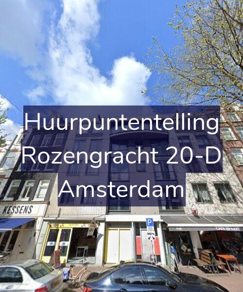 Foto gevel Huurpuntentelling voor Rozengracht 20-D, Amsterdam