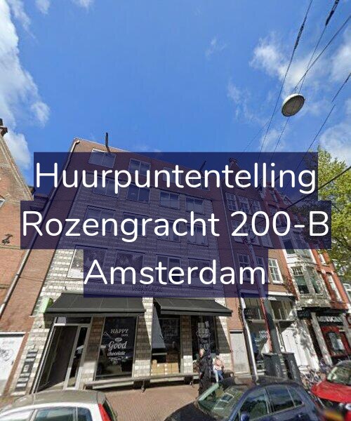 Foto gevel Huurpuntentelling voor Rozengracht 200-B, Amsterdam