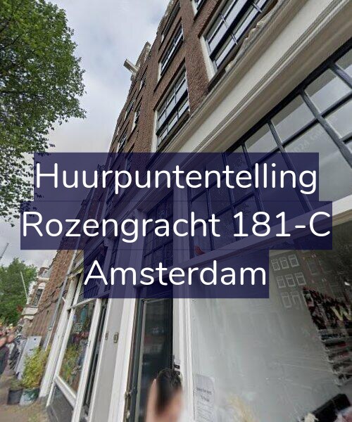 Foto gevel Huurpuntentelling voor Rozengracht 181-C, Amsterdam