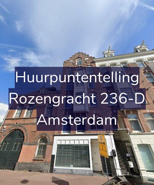 Foto gevel Huurpuntentelling voor Rozengracht 236-D, Amsterdam