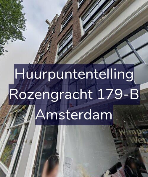 Foto gevel Huurpuntentelling voor Rozengracht 179-B, Amsterdam