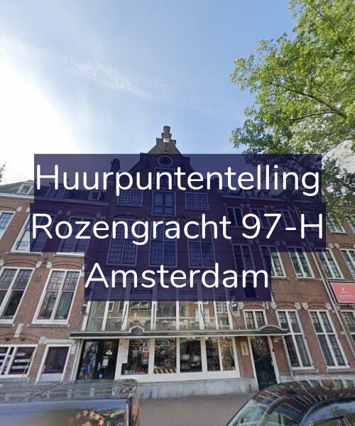 Foto gevel Huurpuntentelling voor Rozengracht 97-H, Amsterdam
