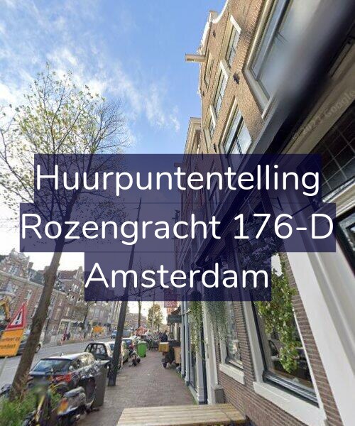 Foto gevel Huurpuntentelling voor Rozengracht 176-D, Amsterdam
