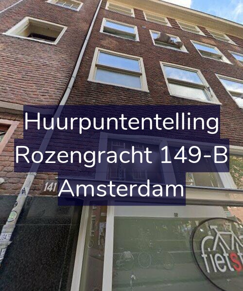 Foto gevel Huurpuntentelling voor Rozengracht 149-B, Amsterdam