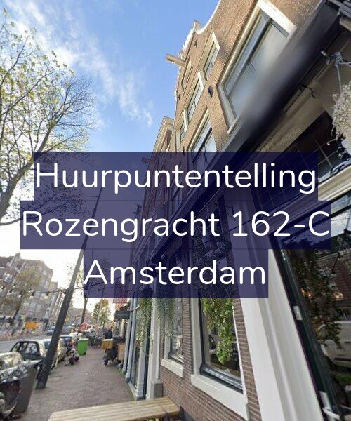 Foto gevel Huurpuntentelling voor Rozengracht 162-C, Amsterdam