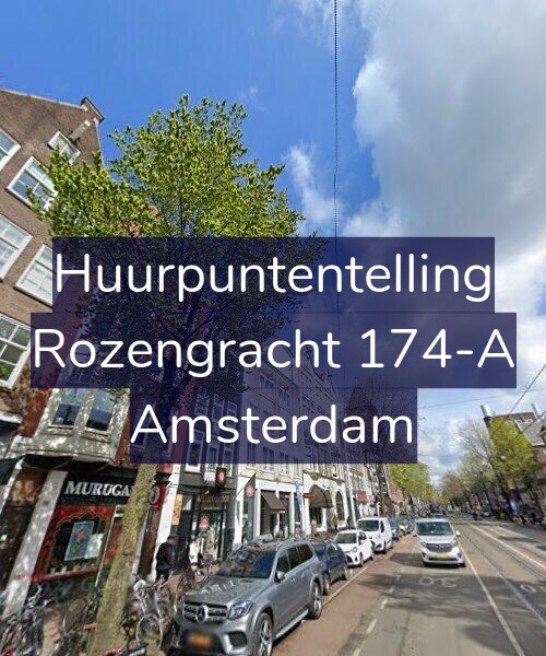 Foto gevel Huurpuntentelling voor Rozengracht 174-A, Amsterdam