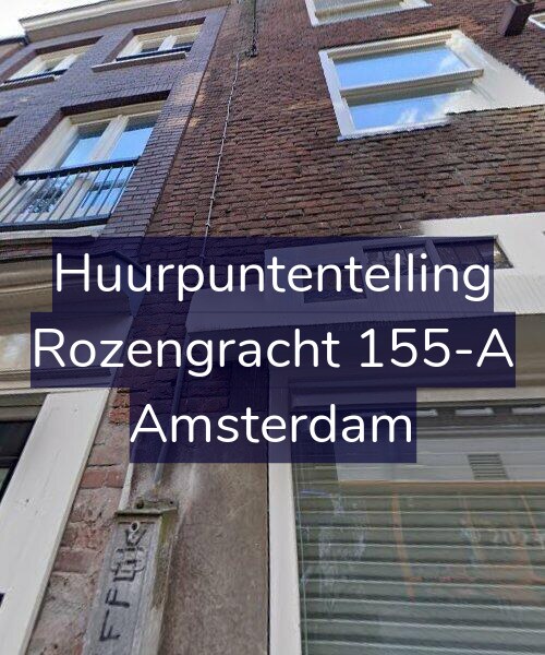 Foto gevel Huurpuntentelling voor Rozengracht 155-A, Amsterdam
