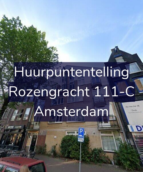 Foto gevel Huurpuntentelling voor Rozengracht 111-C, Amsterdam