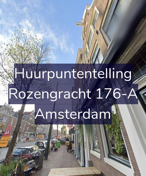 Foto gevel Huurpuntentelling voor Rozengracht 176-A, Amsterdam