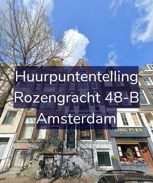 Foto gevel Huurpuntentelling voor Rozengracht 48-B, Amsterdam