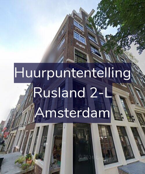 Foto gevel Huurpuntentelling voor Rusland 2-L, Amsterdam