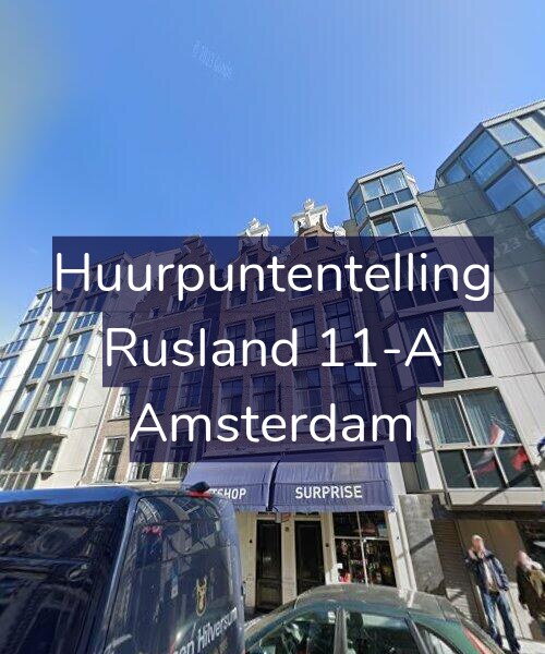 Foto gevel Huurpuntentelling voor Rusland 11-A, Amsterdam