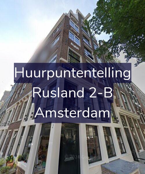 Foto gevel Huurpuntentelling voor Rusland 2-B, Amsterdam