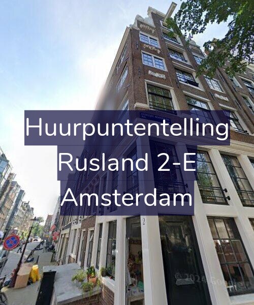 Foto gevel Huurpuntentelling voor Rusland 2-E, Amsterdam