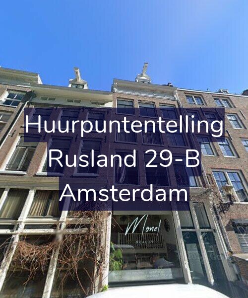 Foto gevel Huurpuntentelling voor Rusland 29-B, Amsterdam