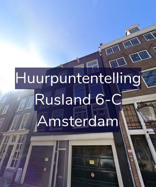 Foto gevel Huurpuntentelling voor Rusland 6-C, Amsterdam
