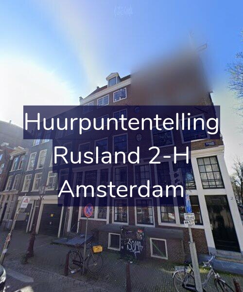 Foto gevel Huurpuntentelling voor Rusland 2-H, Amsterdam