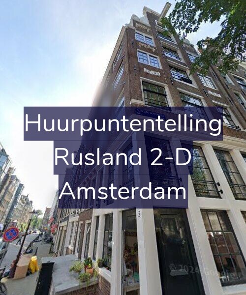 Foto gevel Huurpuntentelling voor Rusland 2-D, Amsterdam