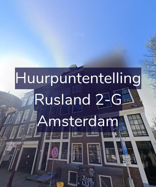 Foto gevel Huurpuntentelling voor Rusland 2-G, Amsterdam